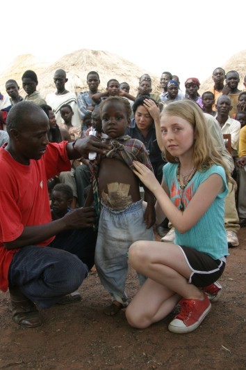 One village that we visited, just out of Tamale, had no access to clean water and so many people, including many children, were suffering from the horrific parasitic disease, Guinea Worm.